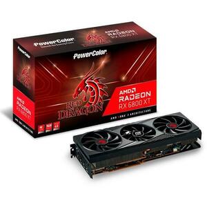 RX 6800 XT Red Dragon 16GB GDDR6 256bit (AXRX 6800XT 16GBD6-3DHR/OC) kép