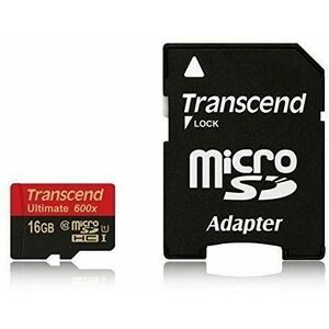 microSDHC Ultimate 16GB C10/U1 TS16GUSDHC10U1 kép