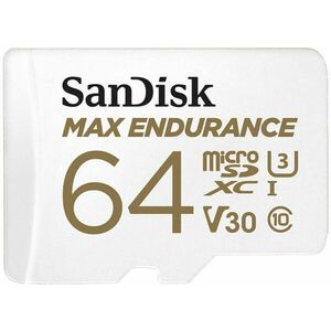 microSDXC Max Endurance 64GB C10/U3/V30 186473/SDSQQVR-064G-GN6IA kép