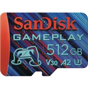 microSDXC GamePlay 512GB UHS-I/U3/V30/A2 (SDSQXAV-512G-GN6XN) kép