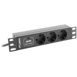 3 Plug 2 m 14A (PDU-03F-0200-IEC-BK) kép