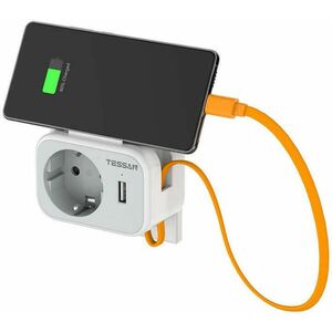 1 Plug + 2 USB (TS-332-DE) kép