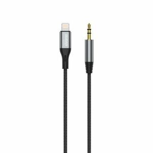 Dudao L11Pro audio kábel Lightning / 3.5mm mini jack, szürke (L11PRO) kép