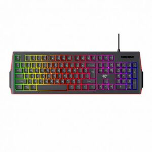 Havit Gamenote KB866L RGB gamer billentyűzet, fekete (KB866L) kép