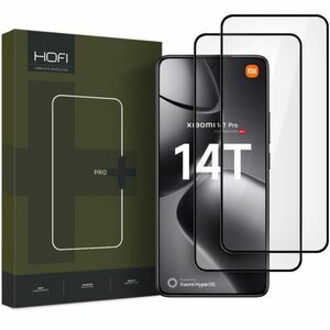 HOFI Glass Pro Full Screen üvegfólia Xiaomi 14T / 14T Pro, fekete kép