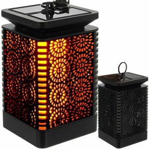 MG Outdoor Lantern napelemes lámpa, fekete kép