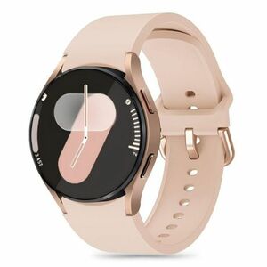 Tech-Protect Silicone szíj Samsung Galaxy Watch 4 / 5 / 5 Pro / 6 / 7 / FE, caffee latte kép