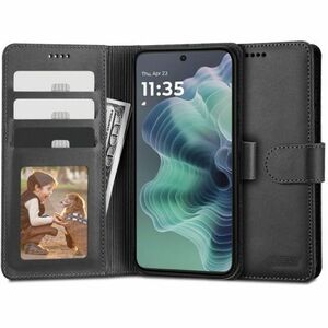 Tech-Protect Wallet könyv tok Motorola Moto G35 5G, fekete kép