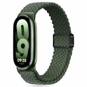 Tech-Protect Nylonmag szíj Xiaomi Smart Band 8 / 9 / NFC, hunter green kép