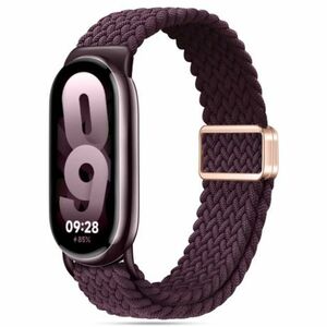 Tech-Protect Nylonmag szíj Xiaomi Smart Band 8 / 9 / NFC, dark cherry kép