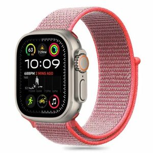 Tech-Protect Nylon szíj Apple Watch 40/41/42mm, hot pink kép