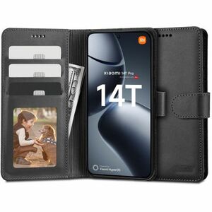 Tech-Protect Wallet könyv tok Xiaomi 14T Pro, fekete kép