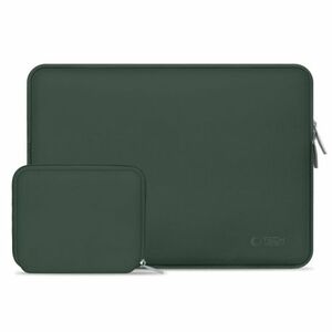 Tech-Protect Neoslim laptop tok 13-14'', sötétzöld kép