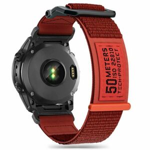 Tech-Protect Scount szíj Garmin Fenix 5x / 5x Plus / 6x / 6x Pro / 7x / 8 51mm, orange kép