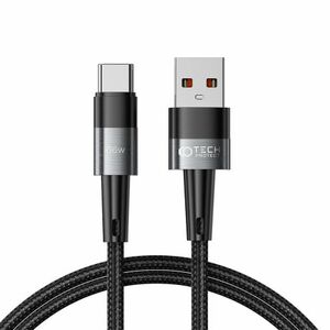 Tech-Protect Ultraboost kábel USB / USB-C 66W 6A 1m, szürke kép