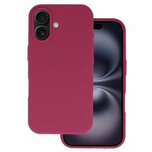 MG Silicone Lite tok iPhone 16, bordó kép