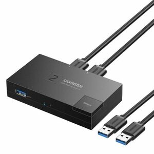 Ugreen CM618 Switch Box 3x USB 3.0, fekete (15149) kép