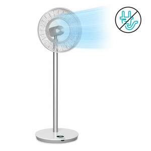 Klarstein Whisperwind Wireless, álló ventilátor, 12", 9 szárny, akkumulátor, 30 W, fehér kép