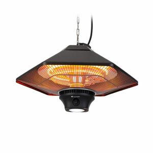 Blumfeldt Heat Hexa, infravörös hősugárzó, 800/1200 W, halogén, IP34, LED, bronz kép