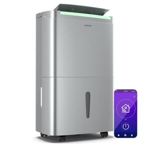 Klarstein DryFy Connect 50 párátlanító, 50 l / nap, 45-55 m², app vezérlés, mobil, víztartály kép