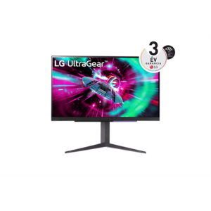 LG UltraGear 32GR93U 31.5 UHD IPS Gaming monitor (32GR93U-B.AEU) kép