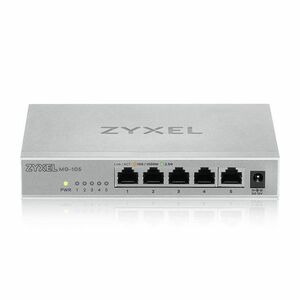 Zyxel MG-105-ZZ0101F 5 Portos 2500 Mbps Fémházas Asztali Switch kép