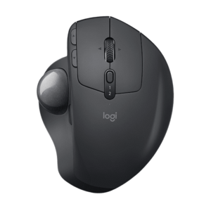 Logitech Vezeték Nélküli MX Ergo Trackabal Optikai Egér Fekete (910-005179) kép