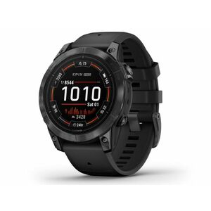 GARMIN Epix Pro Gen 2 (010-02803-01) fekete szilikon szíjjal kép