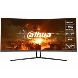 Dahua LM34-E330C 34 UWQHD VA Ívelt Gaming monitor (LM34-E330C) kép