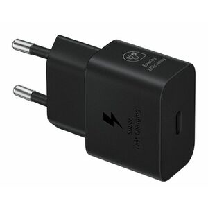 Samsung 25W hálózati töltő adapter (EP-T2510XBEGEU) fekete kép