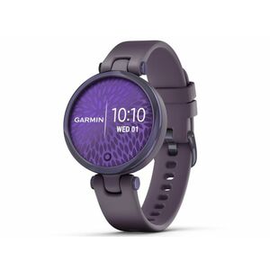 GARMIN Lily okosóra - Sport Edition (010-02384-12) éjféli orchidea, sötét orchidea tok és szilikon szíj kép