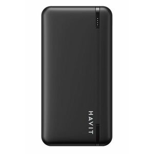 Havit PB89 Powerbank 10000mAh 18, 5W - fekete kép