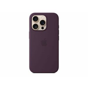 Apple iPhone 16 Pro Accessory (MYYM3ZM/A) Silicone Case with MagSafe - Plum kép