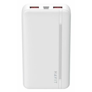 Havit PB92 Powerbank 20000mAh 22, 5W - fehér kép