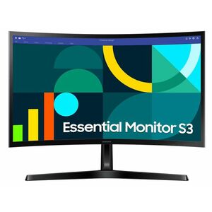 SAMSUNG S3 S36GD 24 FHD VA Ívelt monitor (LS24D366GAUXEN) kép