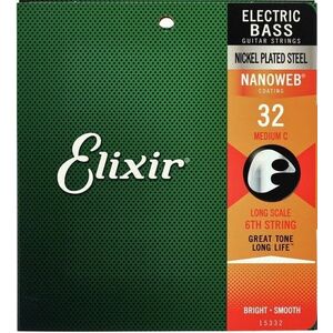 Elixir 15332 BS MEDIUM .032w kép