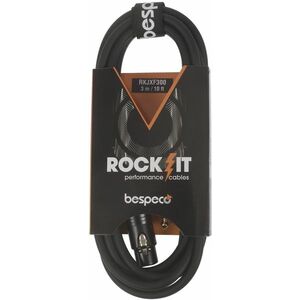 Bespeco ROCKIT Microphone Cable Jack - XLR F 3 m kép