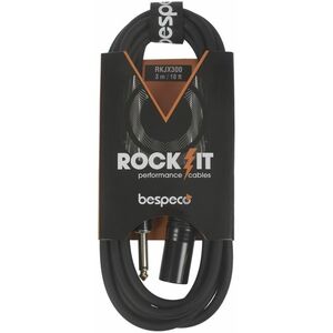 Bespeco ROCKIT Jack - XLR M cable 3 m kép