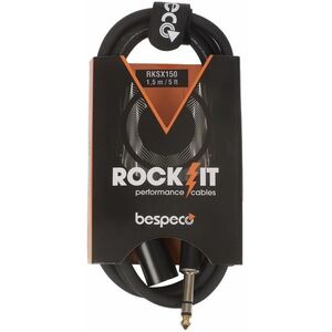 Bespeco ROCKIT Jack Stereo - XLR M cable 1, 5 m kép