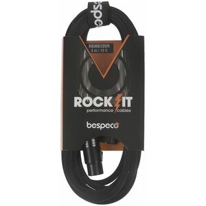 Bespeco ROCKIT Microphone Cable XLR M - XLR F 3 m kép