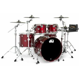 DWe 5-Piece Black Cherry Metallic Lacquer Kit kép