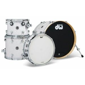 DWe 4-Piece White Marine Pearl Finish Ply Shell Kit kép