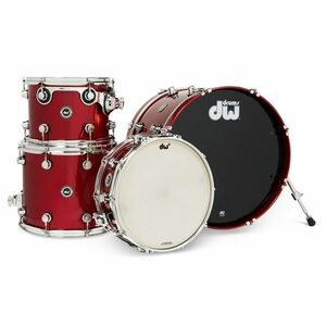 DWe 4-Piece Black Cherry Metallic Lacquer Shell Kit kép