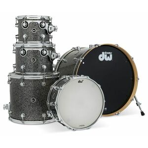 DWe 5-Piece Black Galaxy Finish Ply Shell Kit kép