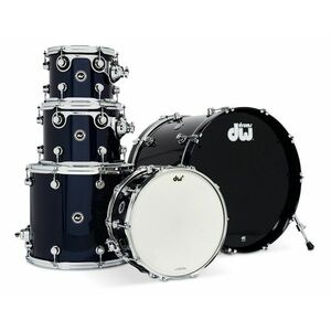 DWe 5-Piece Midnight Blue Metallic Lacquer Shell Kit kép