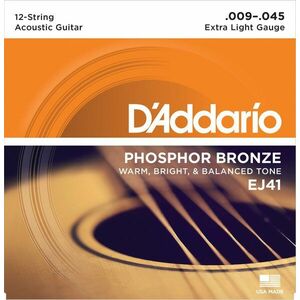 D'Addario EJ41 Akusztikus gitárhúrok kép