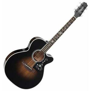 Takamine EF450C-TT Black Burst Elektroakusztikus gitár kép