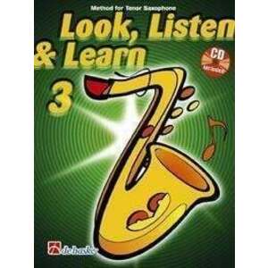 Hal Leonard Look, Listen & Learn 3 Tenor Saxophone Kották kép