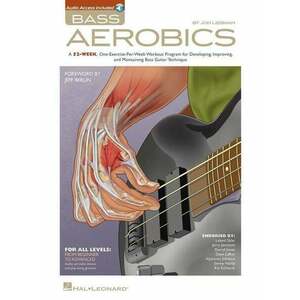 Hal Leonard Bass Aerobics Book with Audio Online Kották kép