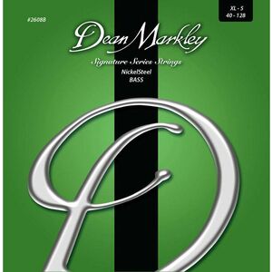 Dean Markley 2608B 5XL 40-128 NickelSteel Basszusgitár húr kép